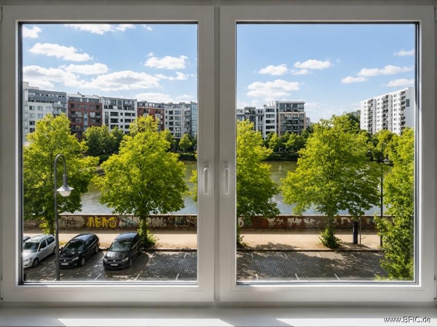 Blick aus dem Fenster