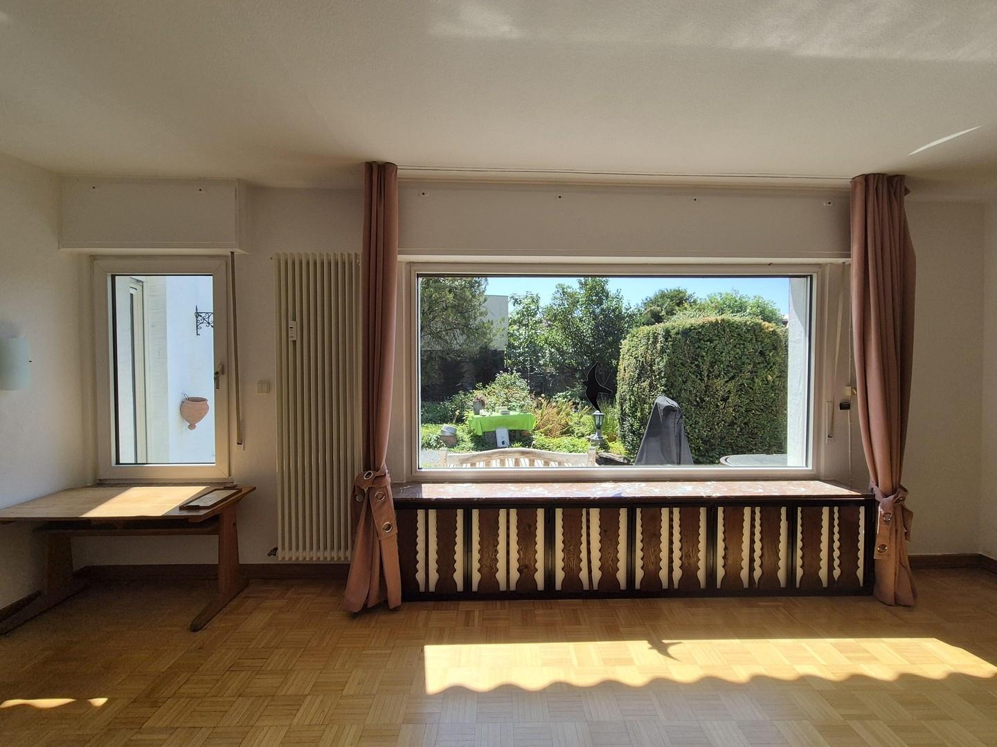Ausblick in den Garten