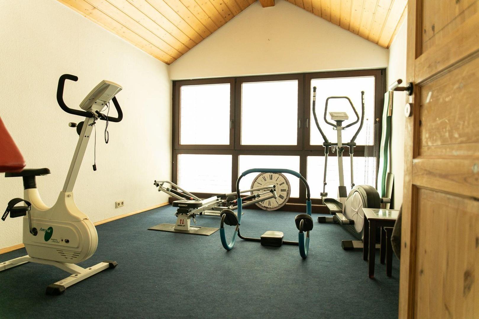 Galeriezimmer Fitnessraum
