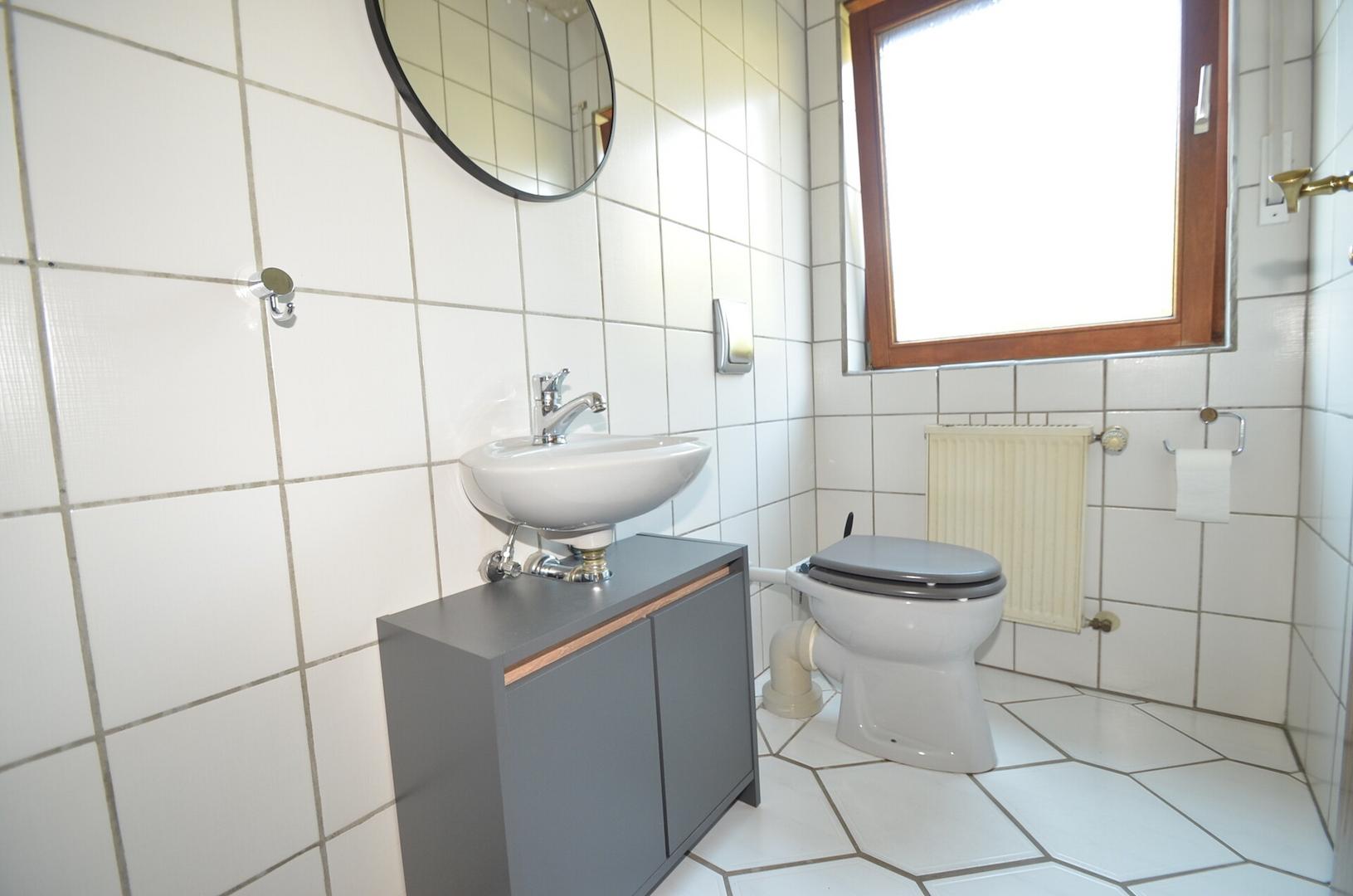 Gäste-WC im Erdgeschoss