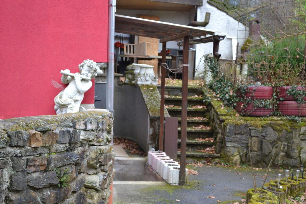 Terrassenaufgang