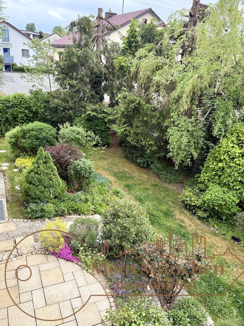 Garten von oben