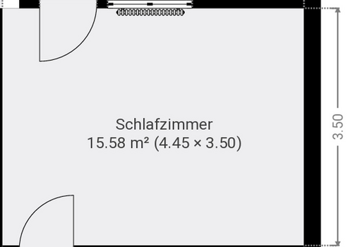 Grundriss Raum 2