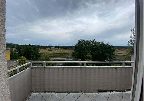 Ausblick Balkon