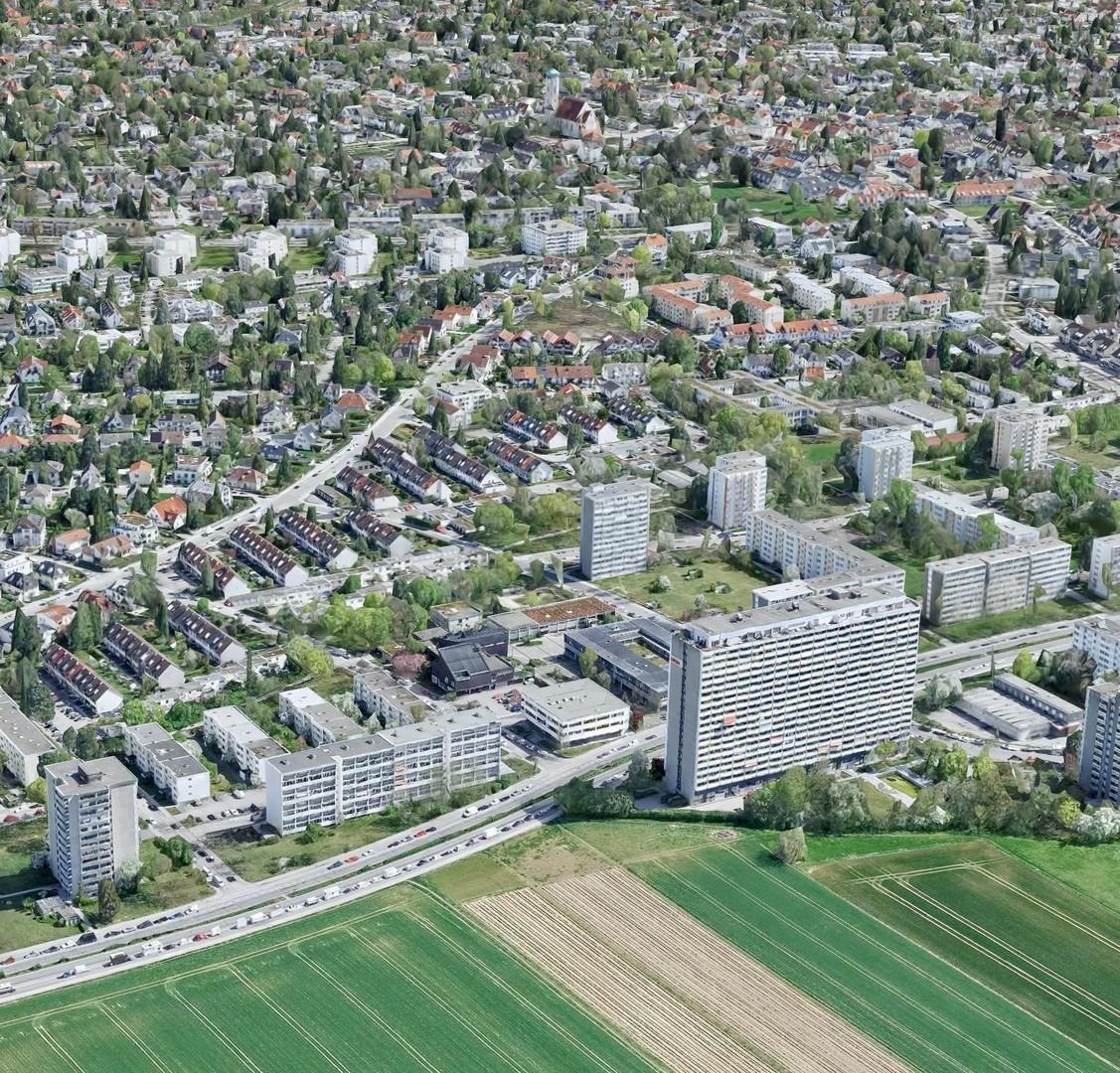 Luftaufnahme Umgebung