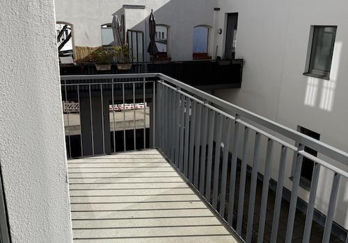 Balkon leer