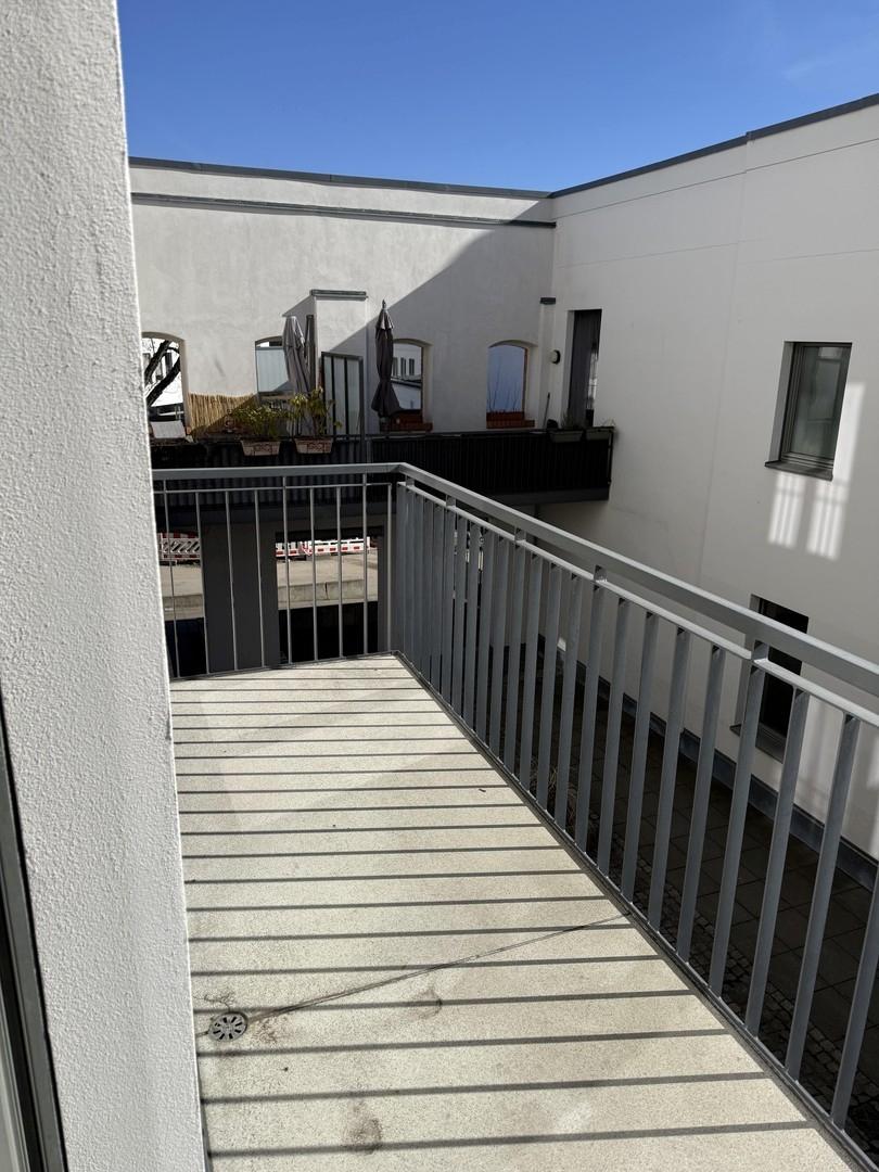 Balkon leer