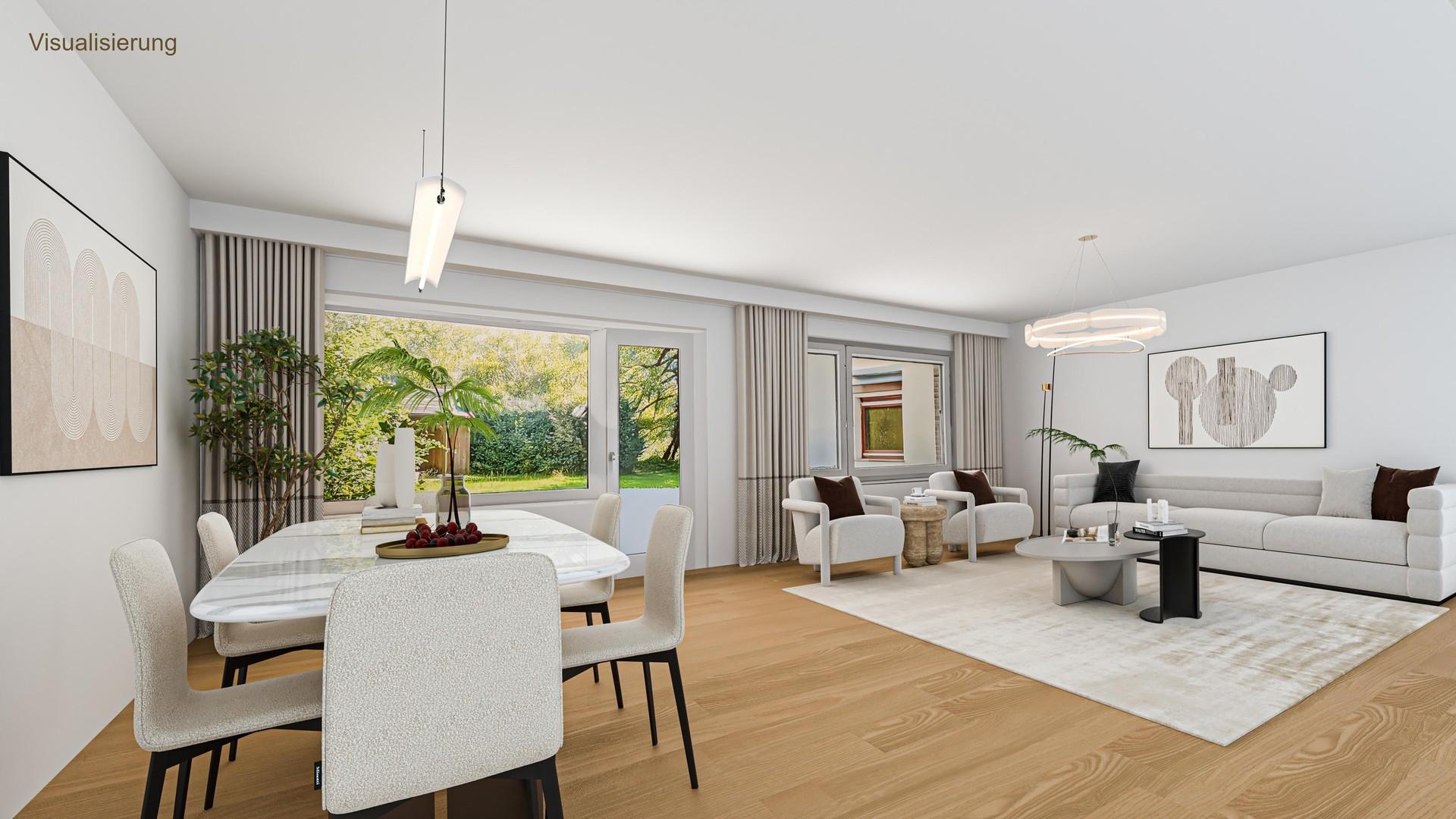 Wohnzimmer Visualisierung