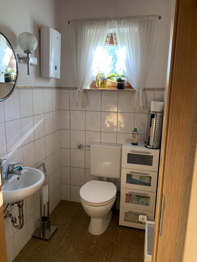Gäste-WC im Erdgeschoss
