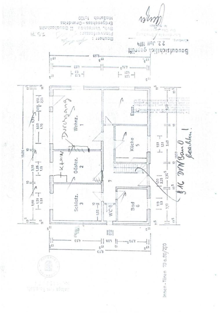 Grundriss Erdgeschoss