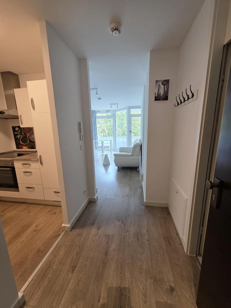 Blick in die Wohnung 