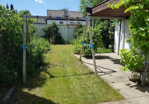 Garten nach Westen