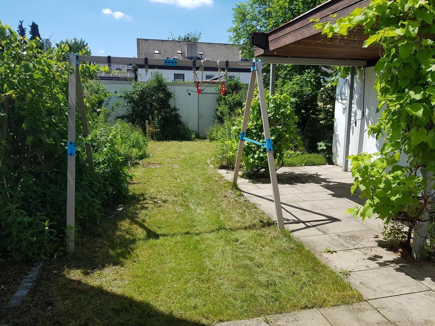 Garten nach Westen