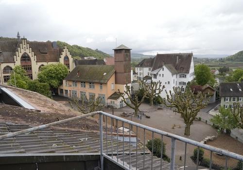 Ausblick vom Balkon (Rhein)