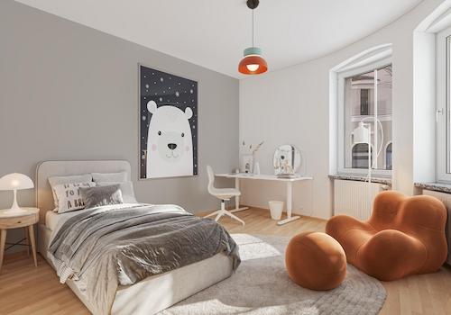 z.B. Kinderzimmer (CGI)
