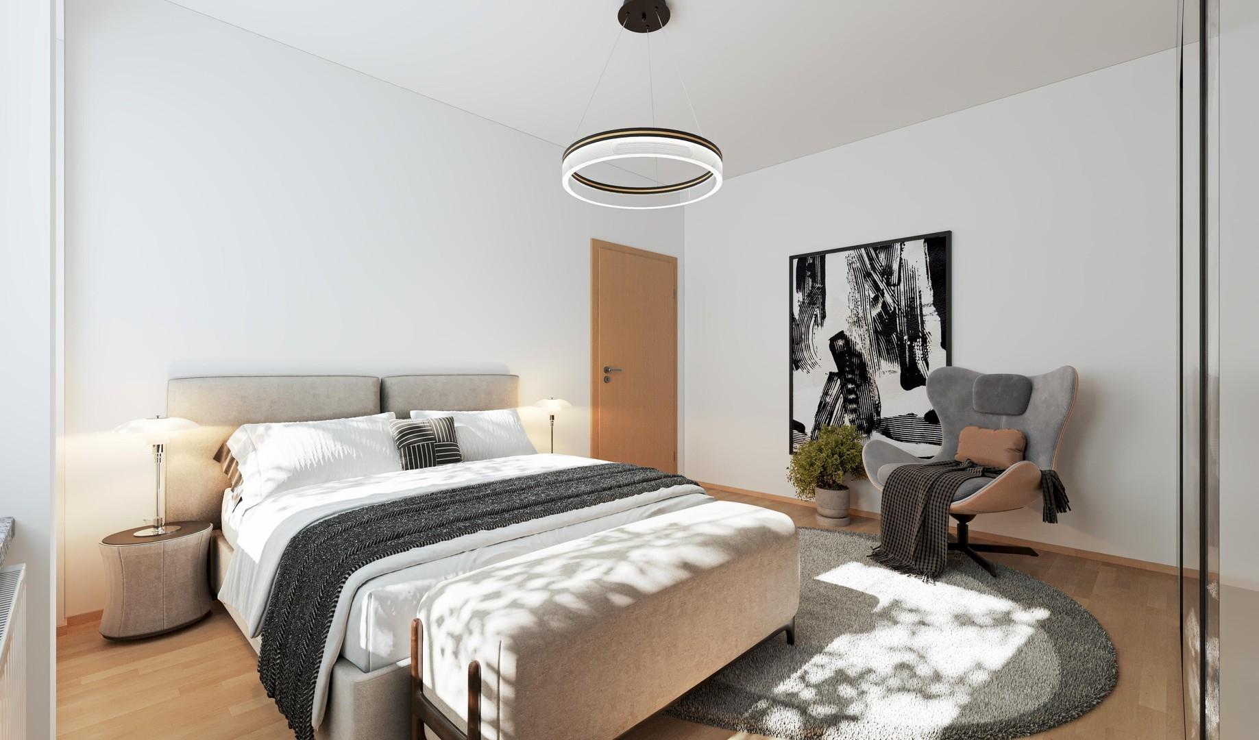 Schlafen zum Innenhof (CGI)