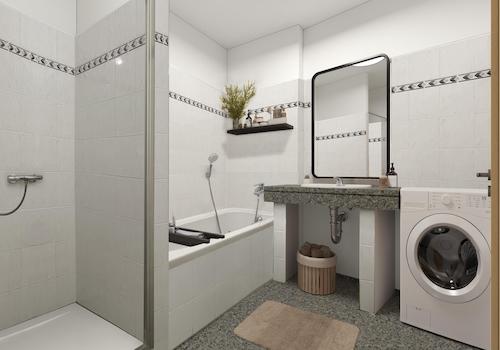 Baden, Duschen, WC1... (CGI)