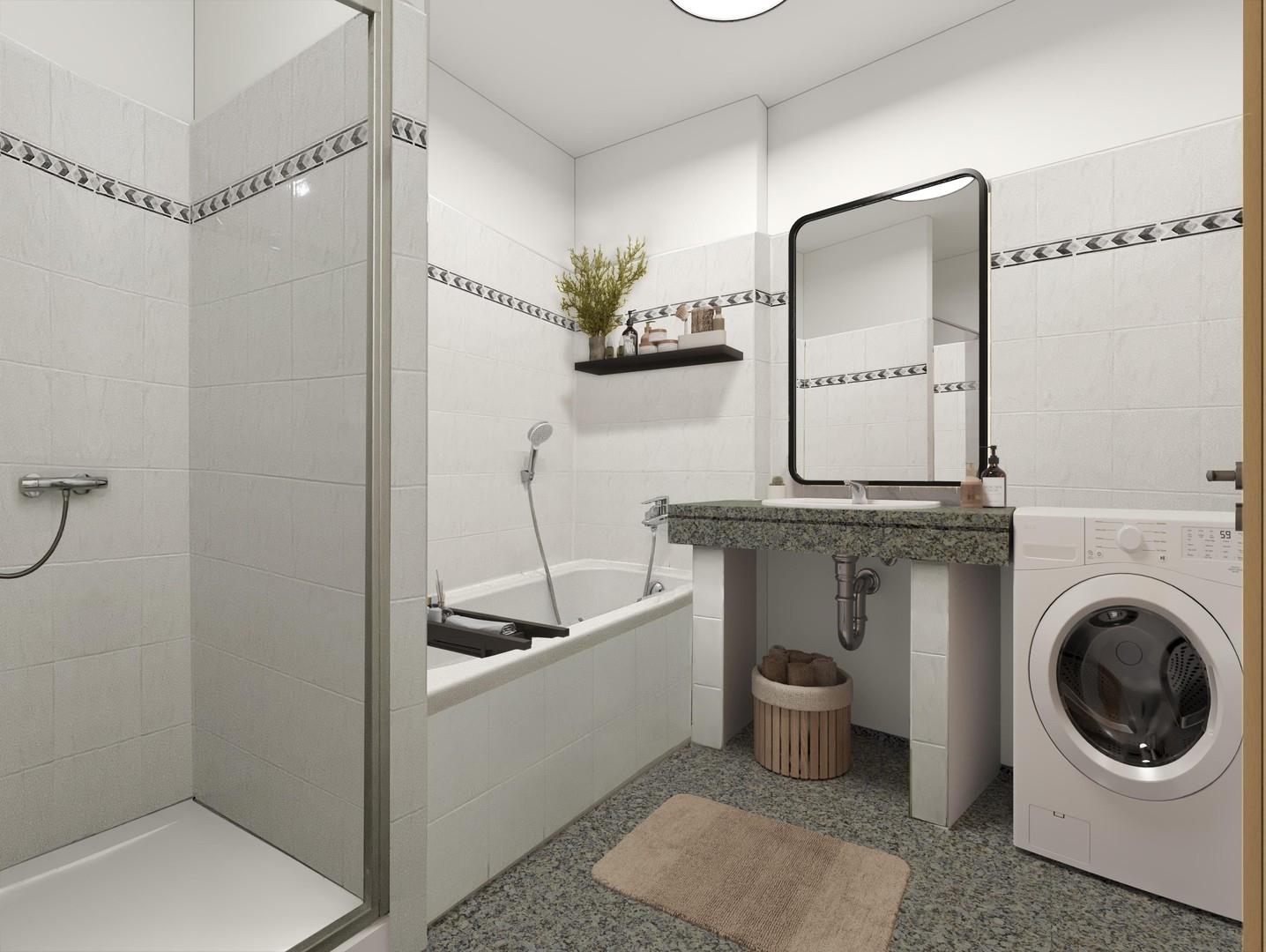 Baden, Duschen, WC1... (CGI)