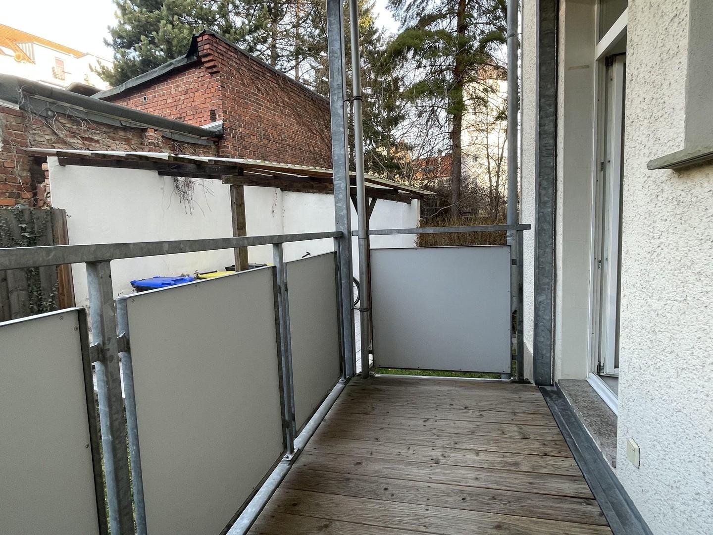 Balkon zum Innenhof