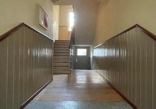 Wenige Stufen zur Wohnung