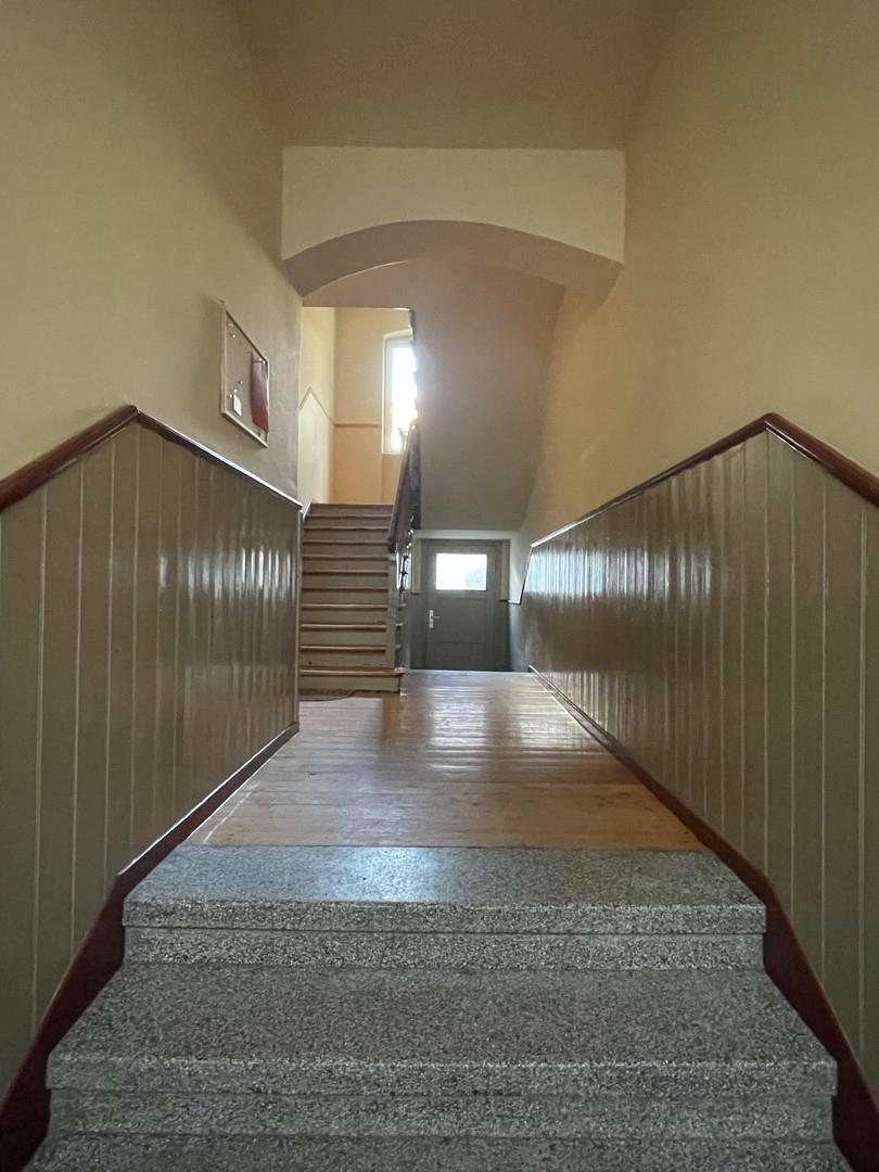 Wenige Stufen zur Wohnung