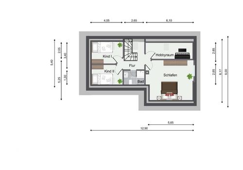 Grundriss Dachgeschoss