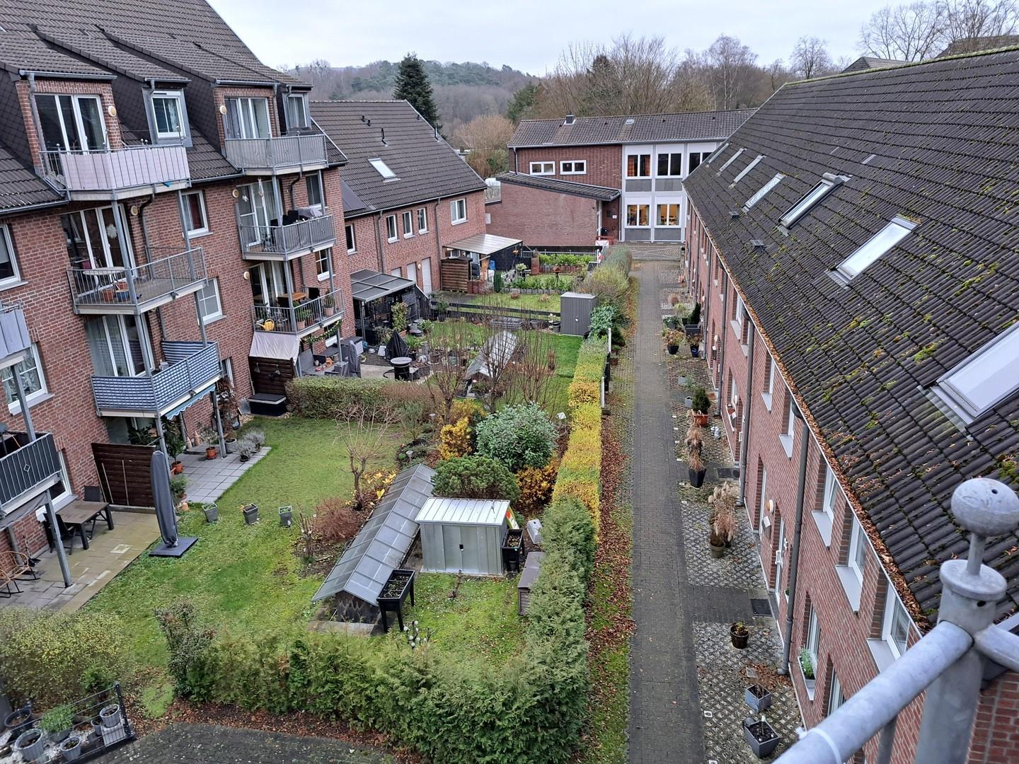 Ausblick Balkon