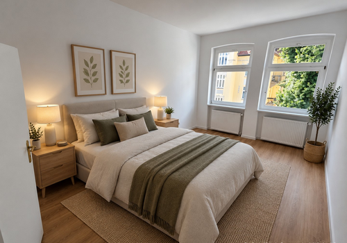 Schlafzimmer (AI Illustration)