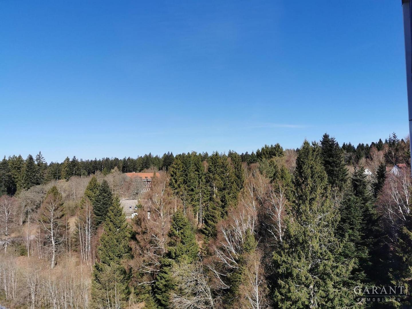 Aussicht von Balkon