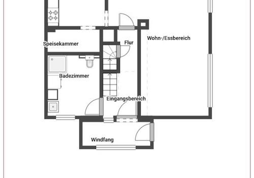 Grundriss Erdgeschoss