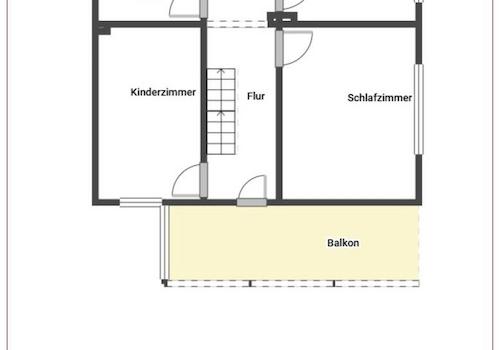 Grundriss Obergeschoss