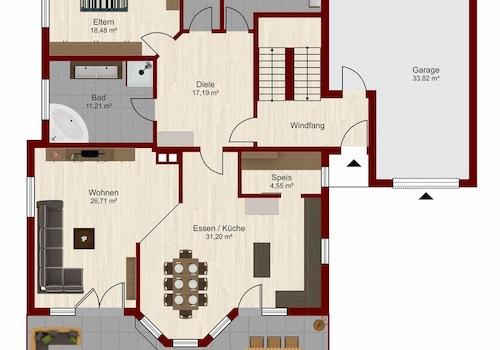 Grundriss EG