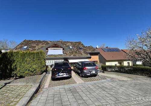 Stellplatz Frontansicht
