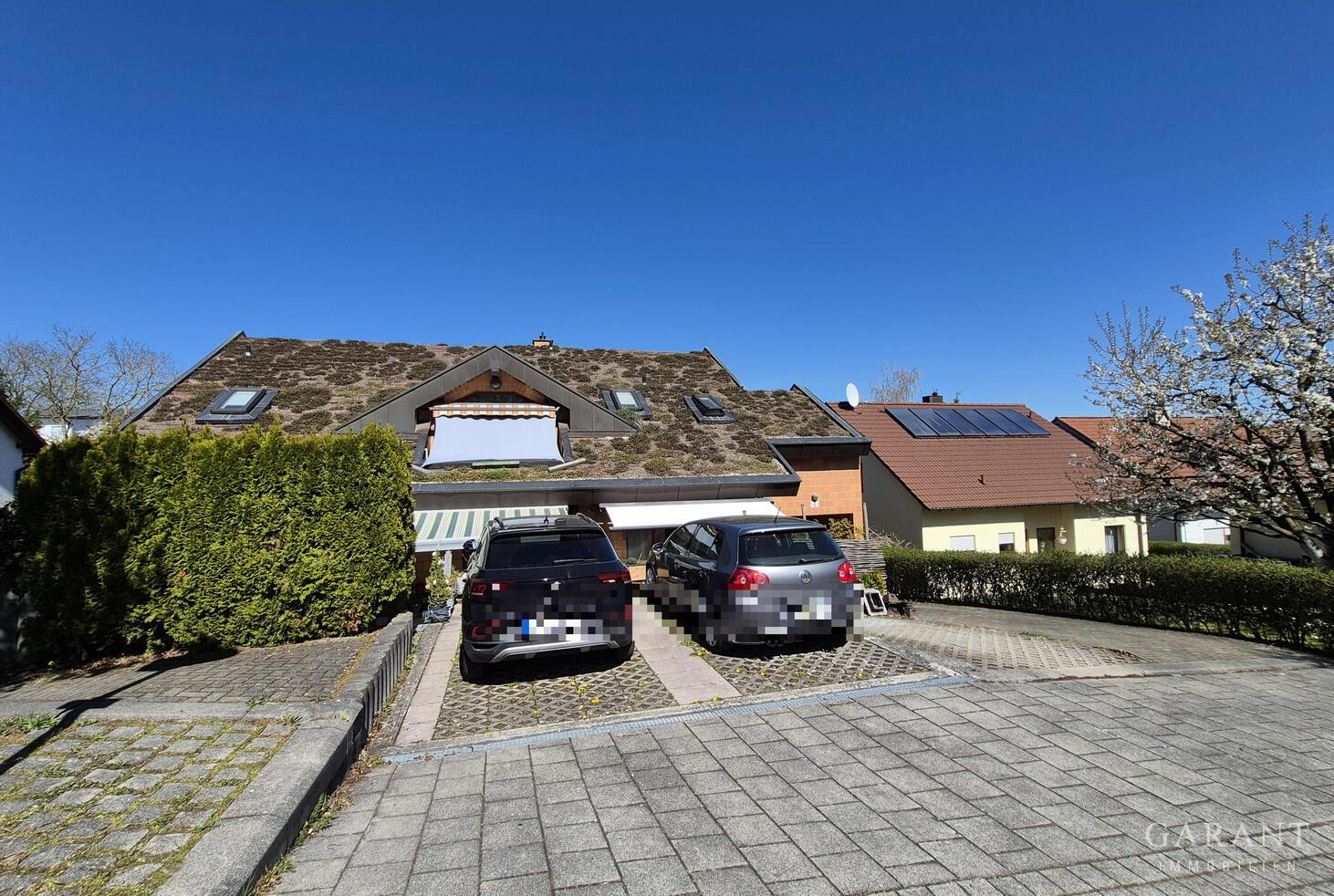 Stellplatz Frontansicht