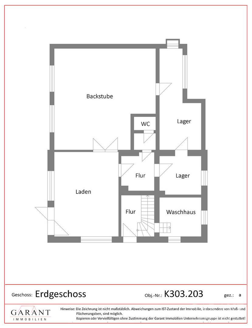 Grundriss Erdgeschoss