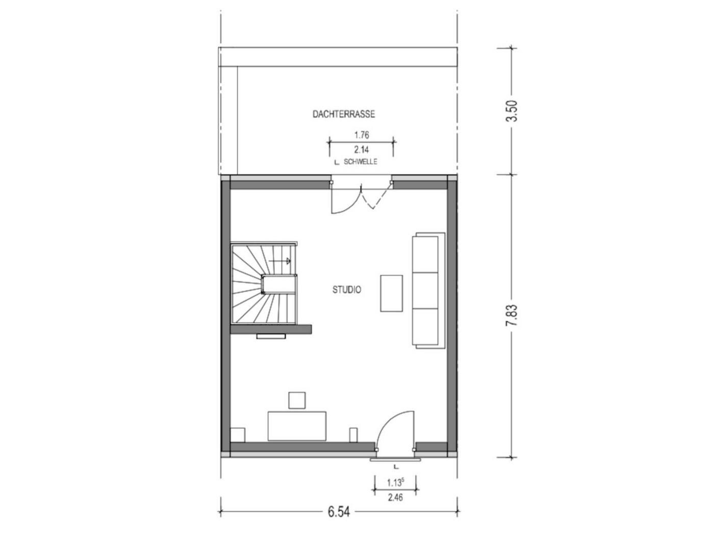 Grundriß OG 2