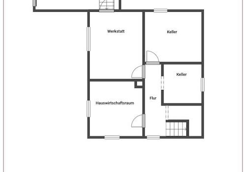 Grundriss Untergeschoss