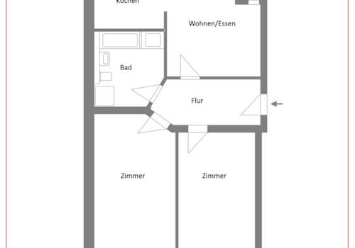 Grundriss Neumannstraße