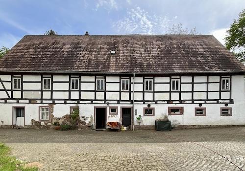 Bauernhaus Vorderansicht
