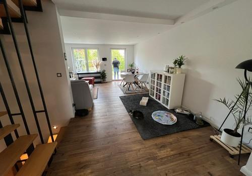 Blick auf Wohnzimmer