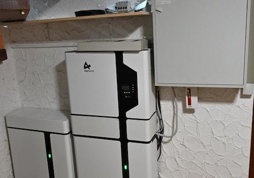 Solarspreicher der PV Anlage