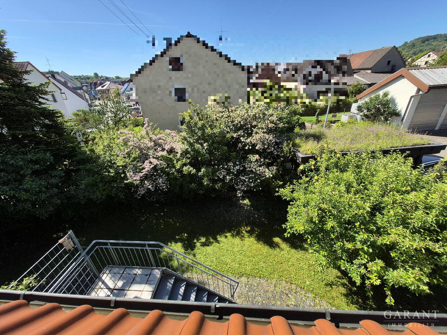 Blick in Garten