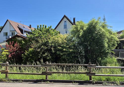 Garten von außen