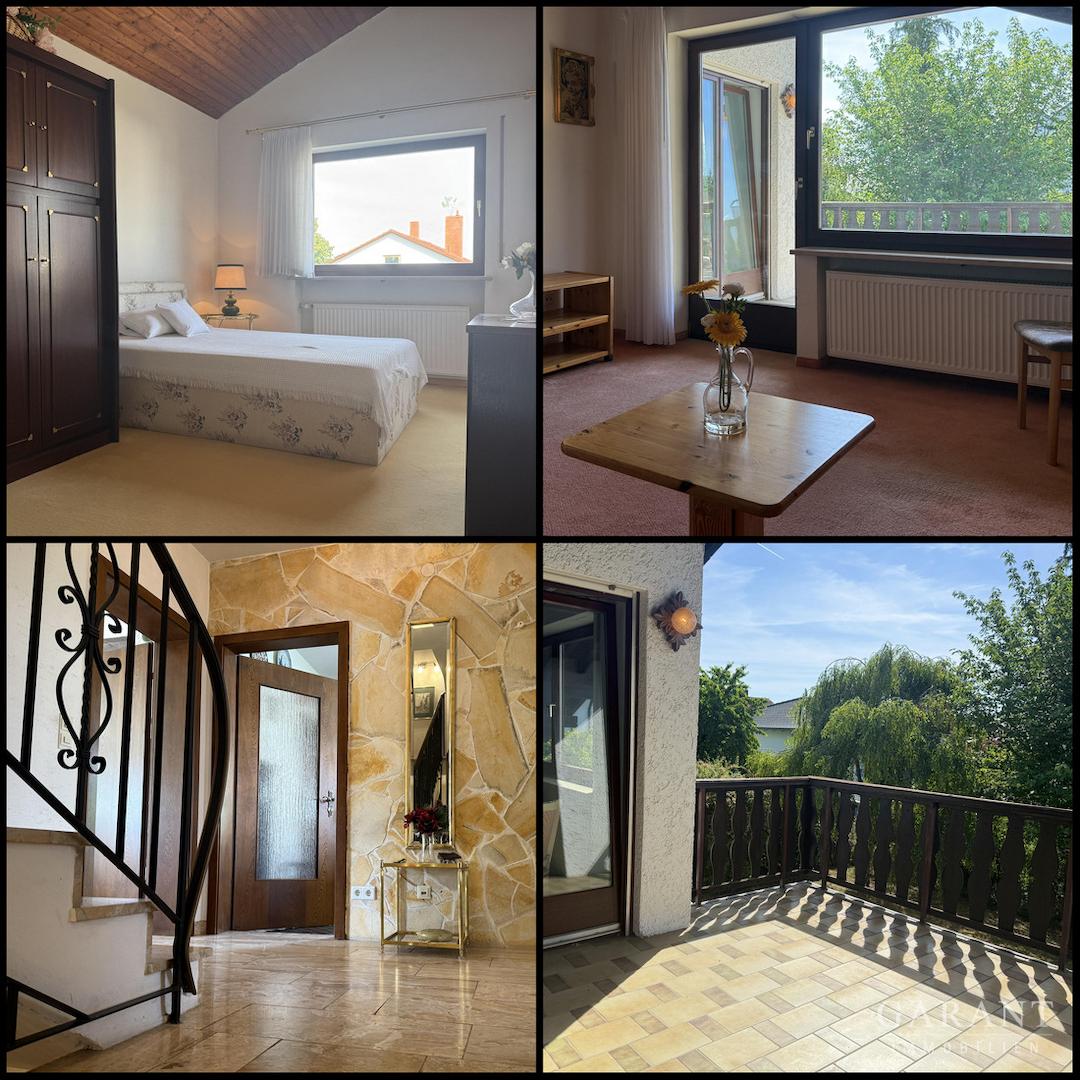 Kinderzimmer, Balkon Treppenhaus