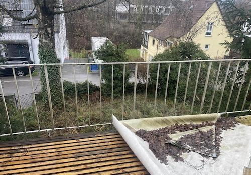 Balkon mit Aussicht