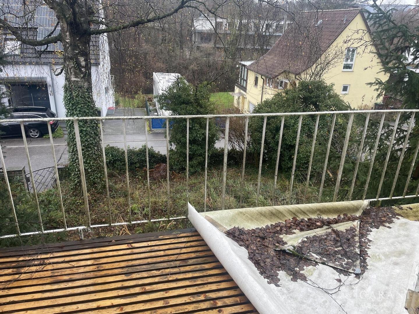 Balkon mit Aussicht