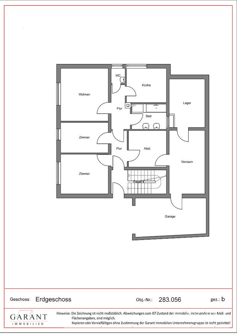 Grundriss Erdgeschoss