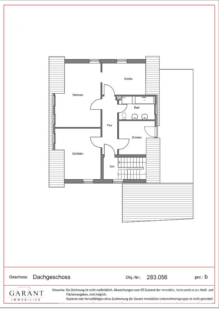 Grundriss Dachgeschoss