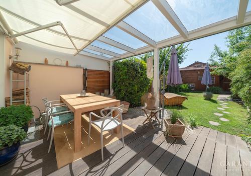 Terasse mit Garten