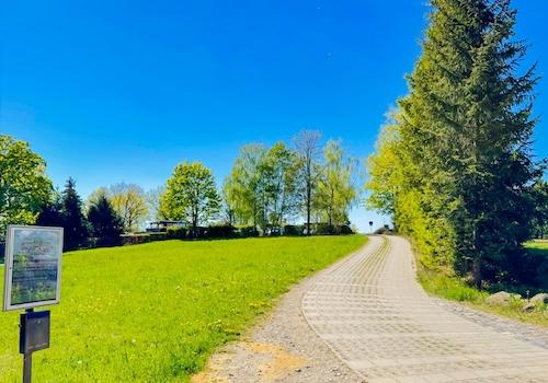 Zufahrt zum Parkplatz